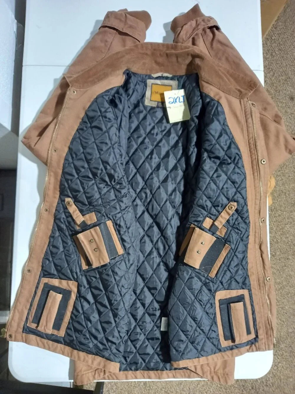 Canvas Concealed Carry Jacket - Brown | 2XLT